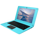 A64 10.1 inch Laptop, 2GB+16GB, Android 7.1, Allwinner A64 Quad Core CPU 1.3Ghz, Support Bluetooth & WiFi & HDMI, EU Plug(Blue)