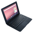 A64 10.1 inch Laptop, 2GB+32GB, Android 7.1, Allwinner A64 Quad Core CPU 1.3Ghz, Support Bluetooth & WiFi & HDMI, EU Plug(Black)
