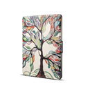Tree Print Horizontal Flip PU Leather Protective Case for Amazon Kindle Paperwhite 1 & 2 & 3 with Sleep / Wake-up