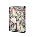 Tree Print Horizontal Flip PU Leather Protective Case for Amazon Kindle Paperwhite 1 & 2 & 3 with Sleep / Wake-up