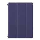 Custer Texture Horizontal Deformation Flip Leather Case for Lenovo Tab P10 10.1 inch with Three-folding Holder & Sleep / Wake-up Function (Blue)