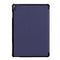 Custer Texture Horizontal Deformation Flip Leather Case for Lenovo Tab P10 10.1 inch with Three-folding Holder & Sleep / Wake-up Function (Blue)