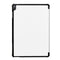 Custer Texture Horizontal Deformation Flip Leather Case for Lenovo Tab P10 10.1 inch with Three-folding Holder & Sleep / Wake-up Function (White)