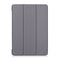 3-folding Custer Texture Deformation Flip Leather Case for Lenovo Tab M10 TB-X605F / X505F(Grey)