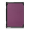 3-folding Custer Texture Deformation Flip Leather Case for Lenovo Tab M10 TB-X605F / X505F(Purple)