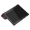 3-folding Custer Texture Deformation Flip Leather Case for Lenovo Tab M10 TB-X605F / X505F(Purple)