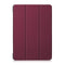 3-folding Custer Texture Deformation Flip Leather Case for Lenovo Tab M10 TB-X605F / X505F(Wine Red)