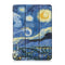 Coloured Drawing Pattern Horizontal Deformation Flip Leather Case for Lenovo Tab M10, with Three-folding Holder (Starry Sky Pattern)