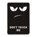 Coloured Drawing Pattern Horizontal Deformation Flip Leather Case for Lenovo Tab M10, with Three-folding Holder (Big Eyes Pattern)