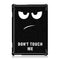 Coloured Drawing Pattern Horizontal Deformation Flip Leather Case for Lenovo Tab M10, with Three-folding Holder (Big Eyes Pattern)