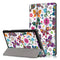 Coloured Drawing Pattern Horizontal Deformation Flip Leather Case for Lenovo Tab M10, with Three-folding Holder (Butterfly Pattern)