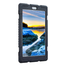 Full Coverage Silicone Shockproof Case for Amazon Kindle Fire HD 8 (2017)(Black)