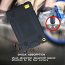 Full Coverage Silicone Shockproof Case for Amazon Kindle Fire 7 (2017)(Black)