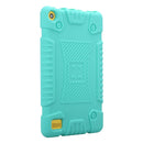 Full Coverage Silicone Shockproof Case for Amazon Kindle Fire 7 (2017)(Green)
