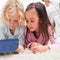 Full Coverage Silicone Shockproof Case for Amazon Kindle Fire 7 (2017)(Blue)