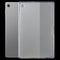For Lenovo Tab M10 Plus 0.75mm Ultrathin Outside Glossy Inside Frosted TPU Soft Protective Case(Transparent)