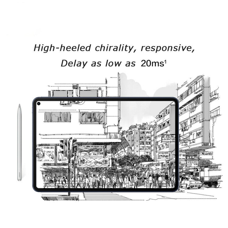 Original Huawei M-Pencil 160mm Stylus Pen + 2 Spare Nibs Set for Huawei MatePad Pro / MatePad(Silver)
