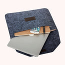 13 Inch Inner Package Phone & Tablet Case Felt Bag for iPhone 7 Plus / iPhone 7 / 13.3 Inch MacBook Air / Macbook Retina 13.3 inch(Black)