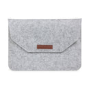 13 Inch Inner Package Phone & Tablet Case Felt Bag for iPhone 7 Plus / iPhone 7 / 13.3 Inch MacBook Air / Macbook Retina 13.3 inch(Grey)