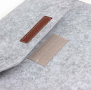 13 Inch Inner Package Phone & Tablet Case Felt Bag for iPhone 7 Plus / iPhone 7 / 13.3 Inch MacBook Air / Macbook Retina 13.3 inch(Grey)