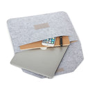 13 Inch Inner Package Phone & Tablet Case Felt Bag for iPhone 7 Plus / iPhone 7 / 13.3 Inch MacBook Air / Macbook Retina 13.3 inch(Grey)