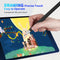 JD01 Universal Magnetic Pen Cap + Disc + Spare Pen Head Stylus Pen for Smart Tablets and Mobile Phones(White)
