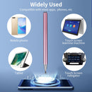 JD01 Universal Magnetic Pen Cap + Disc + Spare Pen Head Stylus Pen for Smart Tablets and Mobile Phones(White)