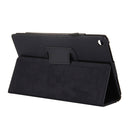 For Amazon Kindle Fire HD8 (2017) Litchi Texture Horizontal Flip Leather Case with Holder(Black)