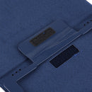 For Amazon Kindle Fire HD8 (2017) Litchi Texture Horizontal Flip Leather Case with Holder(Dark Blue)