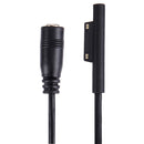 6 Pin Magnetic to 5.5x2.5mm Female Interfaces Power Adapter Charger Cable for Microsoft Surface Pro 3