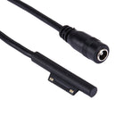 6 Pin Magnetic to 5.5x2.5mm Female Interfaces Power Adapter Charger Cable for Microsoft Surface Pro 3