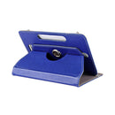 8 inch Tablets Leather Case Crazy Horse Texture 360 Degrees Rotation Protective Case Shell with Holder for Galaxy Tab S2 8.0 T715 / T710, Cube U16GT, ONDA Vi30W, Teclast P86(Blue)