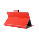 8 inch Tablets Leather Case Crazy Horse Texture Protective Case Shell with Holder for Galaxy Tab S2 8.0 T715 / T710, Cube U16GT, ONDA Vi30W, Teclast P86(Red)