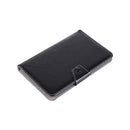 10 inch Tablets Leather Case Crazy Horse Texture Protective Case Shell with Holder for Asus ZenPad 10 Z300C, Huawei MediaPad M2 10.0-A01W, Cube IWORK10(Black)