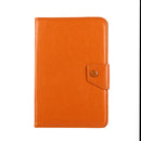 10 inch Tablets Leather Case Crazy Horse Texture Protective Case Shell with Holder for Asus ZenPad 10 Z300C, Huawei MediaPad M2 10.0-A01W, Cube IWORK10(Orange)