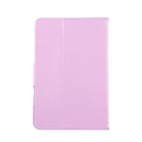 10 inch Tablets Leather Case Crazy Horse Texture Protective Case Shell with Holder for Asus ZenPad 10 Z300C, Huawei MediaPad M2 10.0-A01W, Cube IWORK10(Pink)