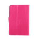 10 inch Tablets Leather Case Crazy Horse Texture Protective Case Shell with Holder for Asus ZenPad 10 Z300C, Huawei MediaPad M2 10.0-A01W, Cube IWORK10(Magenta)