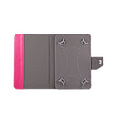 10 inch Tablets Leather Case Crazy Horse Texture Protective Case Shell with Holder for Asus ZenPad 10 Z300C, Huawei MediaPad M2 10.0-A01W, Cube IWORK10(Magenta)