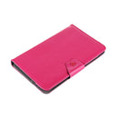 10 inch Tablets Leather Case Crazy Horse Texture Protective Case Shell with Holder for Asus ZenPad 10 Z300C, Huawei MediaPad M2 10.0-A01W, Cube IWORK10(Magenta)