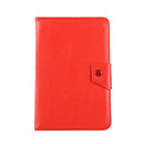 10 inch Tablets Leather Case Crazy Horse Texture Protective Case Shell with Holder for Asus ZenPad 10 Z300C, Huawei MediaPad M2 10.0-A01W, Cube IWORK10(Red)