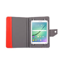 10 inch Tablets Leather Case Crazy Horse Texture Protective Case Shell with Holder for Asus ZenPad 10 Z300C, Huawei MediaPad M2 10.0-A01W, Cube IWORK10(Red)