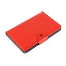 10 inch Tablets Leather Case Crazy Horse Texture Protective Case Shell with Holder for Asus ZenPad 10 Z300C, Huawei MediaPad M2 10.0-A01W, Cube IWORK10(Red)