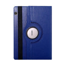 Litchi Texture Horizontal Flip 360 Degrees Rotation Leather Case for Huawei MediaPad T5 10.1, with Holder (Dark Blue)