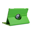 Litchi Texture Horizontal Flip 360 Degrees Rotation Leather Case for Huawei MediaPad T5 10.1, with Holder (Green)