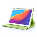 Litchi Texture Horizontal Flip 360 Degrees Rotation Leather Case for Huawei MediaPad T5 10.1, with Holder (Green)