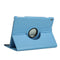 Litchi Texture Horizontal Flip 360 Degrees Rotation Leather Case for Huawei MediaPad T5 10.1, with Holder (Blue)