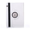 Litchi Texture Horizontal Flip 360 Degrees Rotation Leather Case for Huawei MediaPad T5 10.1, with Holder (White)