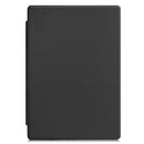 Custer Texture Horizontal Flip PU Leather Case for Microsoft Surface Pro 4 / 5 / 6 / 7 12.3 inch, with Holder & Pen Slot(Black)