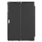 Custer Texture Horizontal Flip PU Leather Case for Microsoft Surface Pro 4 / 5 / 6 / 7 12.3 inch, with Holder & Pen Slot(Black)