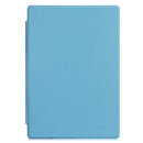 Custer Texture Horizontal Flip PU Leather Case for Microsoft Surface Pro 4 / 5 / 6 / 7 12.3 inch, with Holder & Pen Slot(Blue)